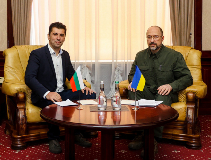 посолство на украйна в република българия - прем’єр-міністр україни денис шмигаль провів зустріч з прем’єр-міністром республіки болгарія кирилом петковим